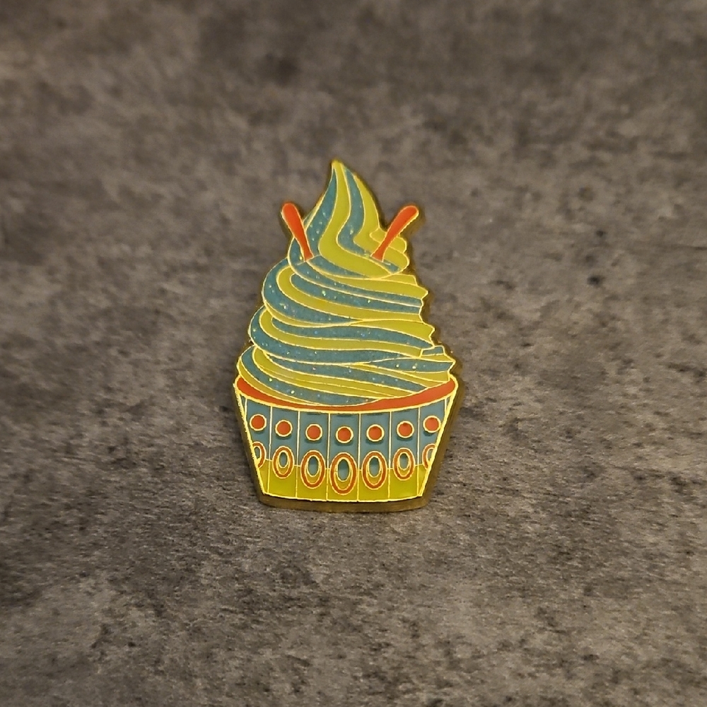 Loungefly Pixar Glitter Soft Serve Pin